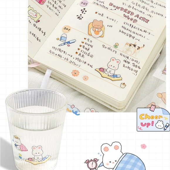 Kawaii Animal Waterproof Stickers - Picture 4 of 13